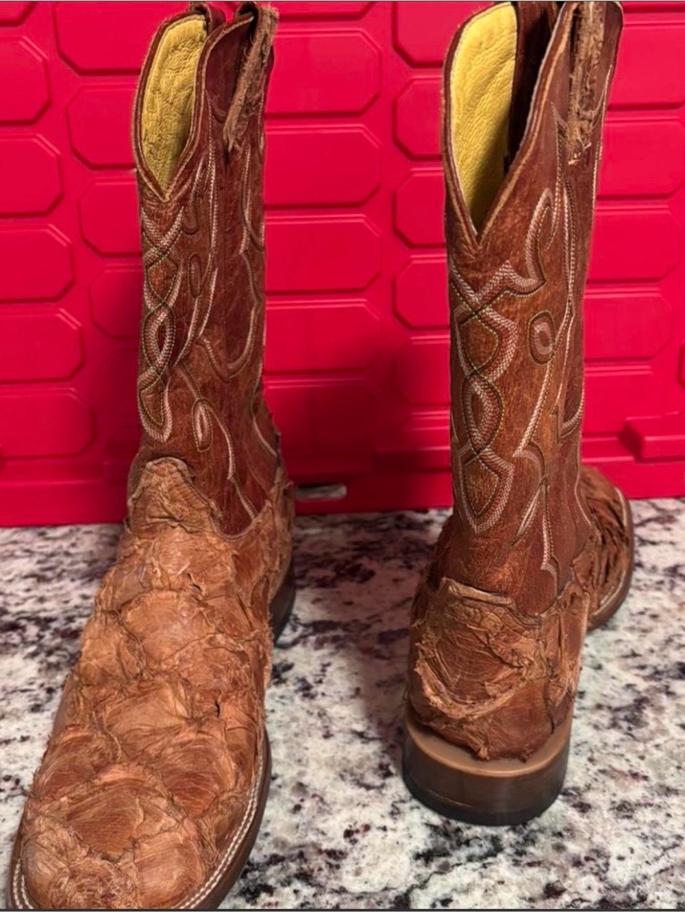 Cavender’s pirarucu boots
